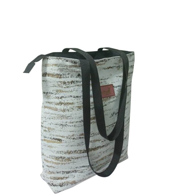 White Double Infinity Tote - Image 2
