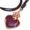 Heart-shaped Glass Pendant - Image 3