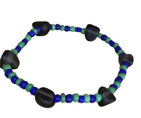 Glass And Bead Wristband