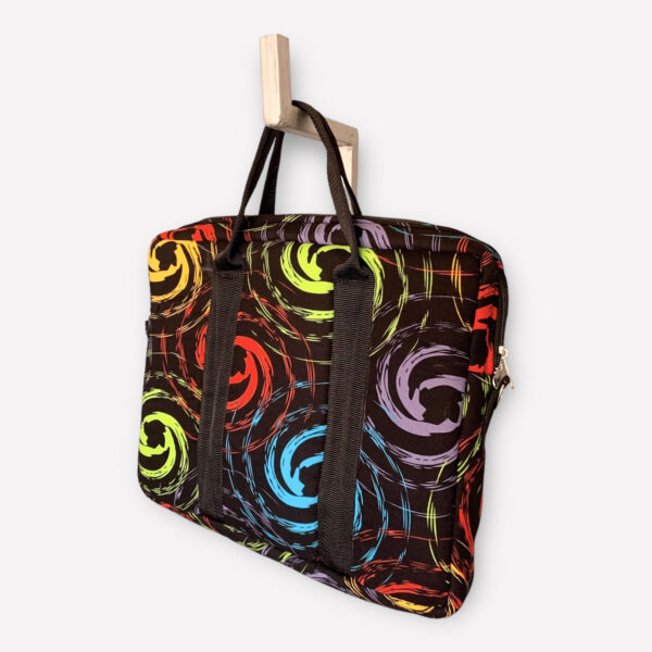 Dark Kitenge Laptop Bag