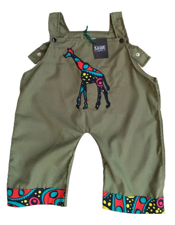 Green Kids Jumpsuit