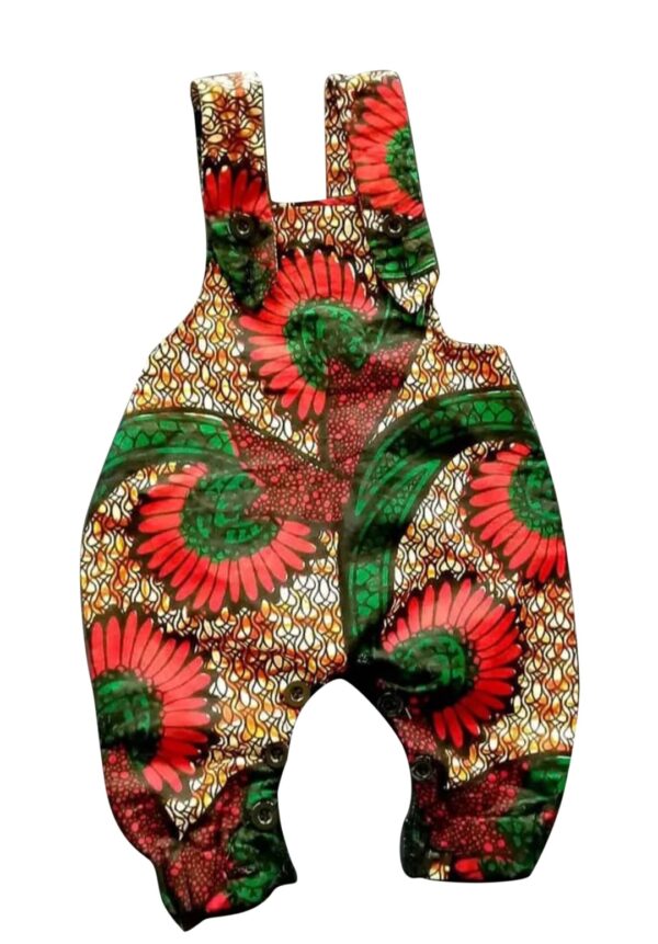 Red Kitenge Jumpsuit