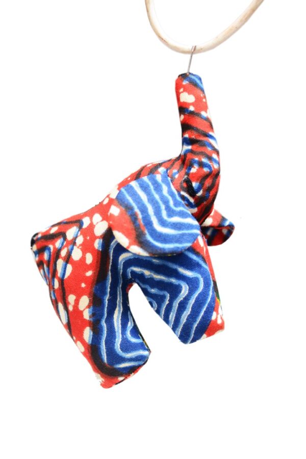 Kitenge Elephant Doll